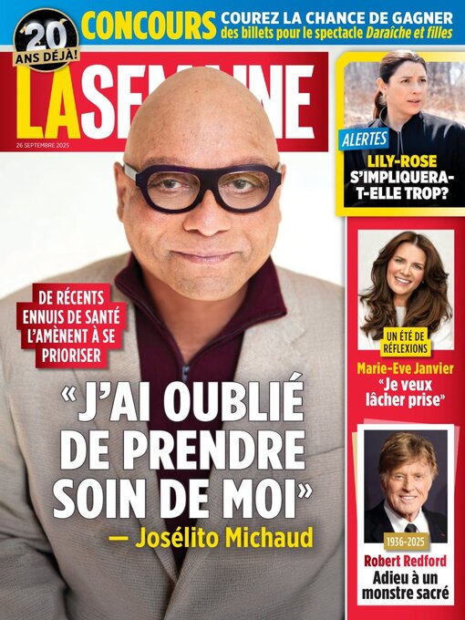 Title details for La Semaine by TVA Publications Inc. - Available